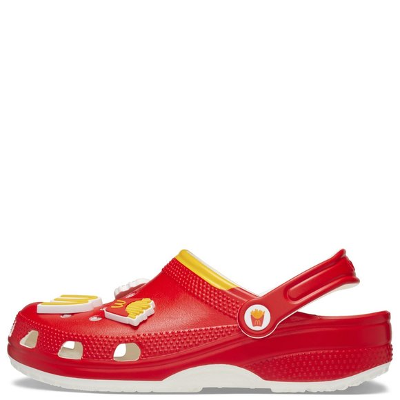 Crocs Classic x McDonalds Low Mens Casual Clogs Red 209858-90H NEW Sz 10 - Picture 5 of 8